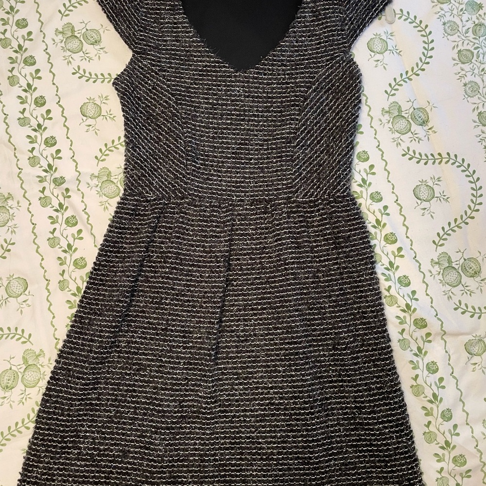 Elegant Black and White Women's Dress